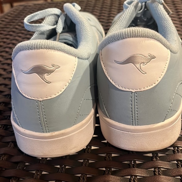 KangaROOS blue lace up casual skater sneakers size 12 - Picture 5 of 13